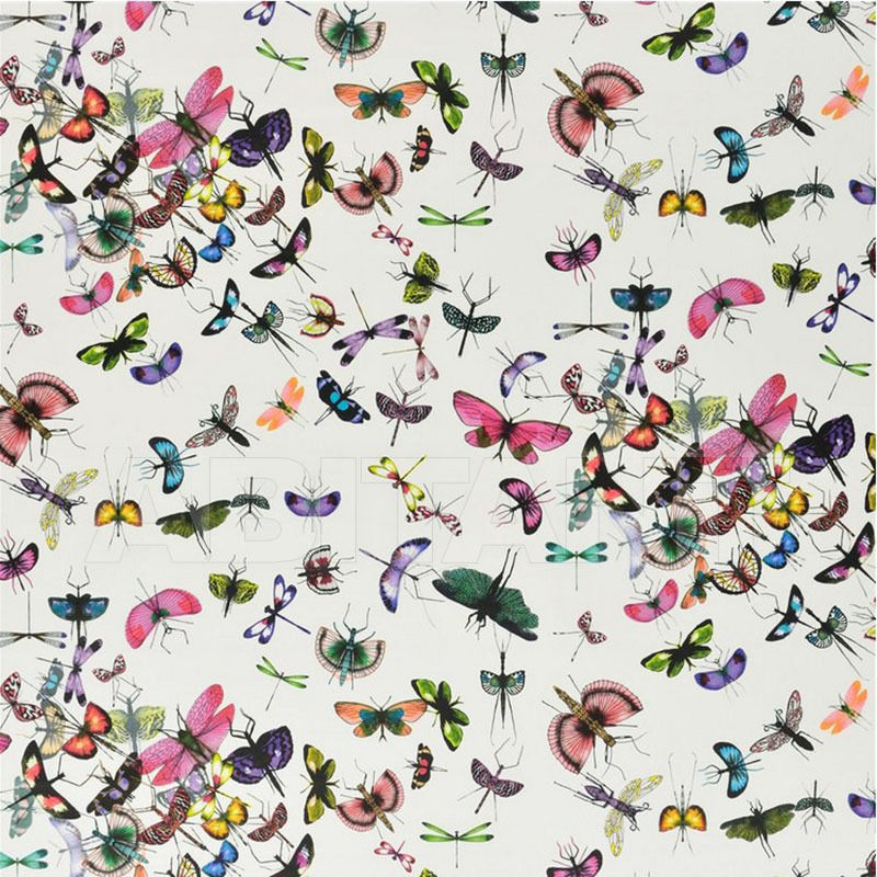 Buy Interior fabric  MARIPOSA - PERROQUET Designers Guild Nouveaux Mondes Fabrics FCL2332/01