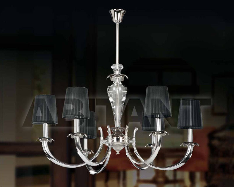 Сhandelier 219 T/6 L PAN 113 ORG price on request Buy Сhandelier Tomas&Saez CONTEMPORARY 219 T/6 L PAN 113 ORG