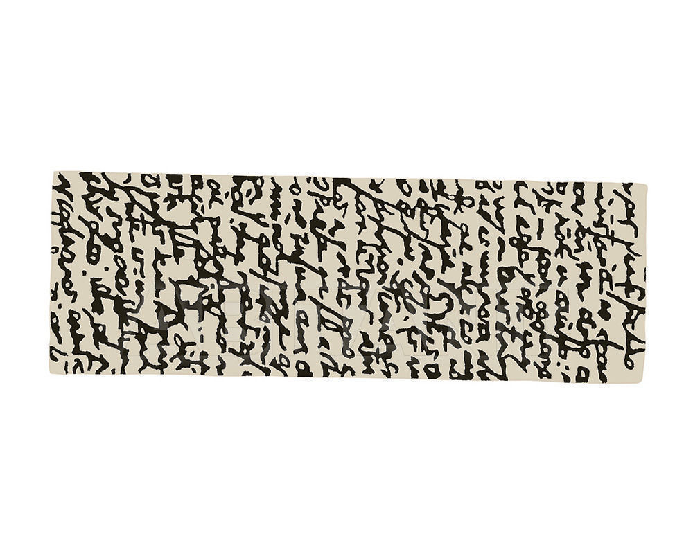 Buy Carpet path Nanimarquina 2015 Black on white Manuscrit
