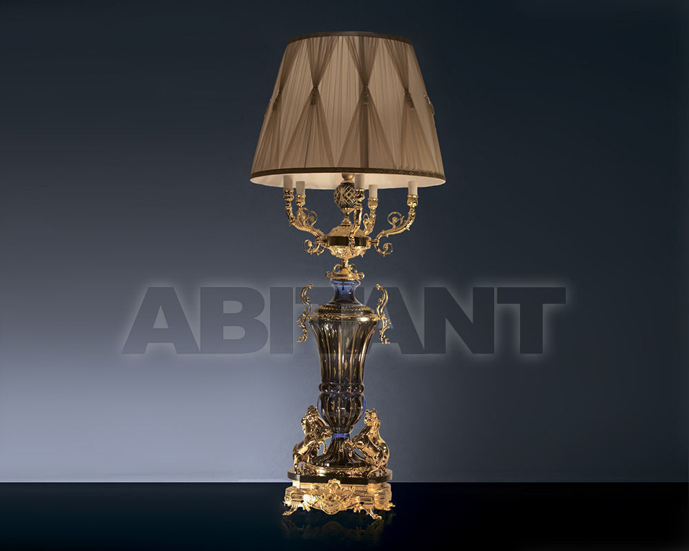 Buy Table lamp Olympus Brass snc di Alberti W. White 267 cr
