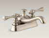 Wash basin mixer Revival Kohler 2015 K-16100-4A-CP Classical / Historical 