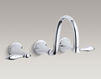 Wall mixer  Finial Traditional Kohler 2015 K-T343-4M-SN Classical / Historical 