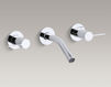 Wall mixer  Stillness Kohler 2015 K-T944-4-BN Contemporary / Modern