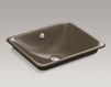 Countertop wash basin Iron Plains Kohler 2015 K-5400-P5-K4 Contemporary / Modern
