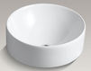 Countertop wash basin Vox Round K-14800-95 Gray Countertop wash basin Vox Round Kohler 2015 K-14800-95 Contemporary / Modern