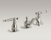 Wash basin mixer Antique K-108-4-PB Gold Wash basin mixer Antique Kohler 2015 K-108-4-PB Classical / Historical