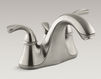 Wash basin mixer Forté Kohler 2015 K-10270-4-CP Contemporary / Modern