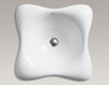 Countertop wash basin Dolce Vita Kohler 2015 K-2815-P5-FT Contemporary / Modern