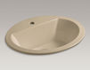 Countertop wash basin Bryant K-2699-1-47 Ivory Countertop wash basin Bryant Kohler 2015 K-2699-1-47 Contemporary / Modern
