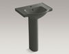 Wash basin with pedestal Veer Kohler 2015 K-5266-1-7 Contemporary / Modern