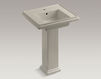 Wash basin with pedestal Tresham Kohler 2015 K-2844-1-0 Contemporary / Modern
