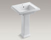 Wash basin with pedestal Tresham Kohler 2015 K-2844-1-7 Contemporary / Modern