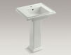 Wash basin with pedestal Tresham Kohler 2015 K-2844-1-7 Contemporary / Modern
