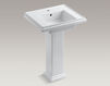 Wash basin with pedestal Tresham Kohler 2015 K-2844-1-95 Contemporary / Modern
