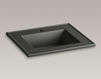 Countertop wash basin Impressions K-2777-1-G86 Dark gray Countertop wash basin Impressions Kohler 2015 K-2777-1-G86 Contemporary / Modern