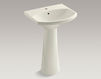 Wash basin with pedestal Cimarron Kohler 2015 K-2362-1-7 Contemporary / Modern