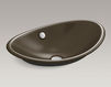 Countertop wash basin Iron Plains Kohler 2015 K-5403-P5-FD Contemporary / Modern