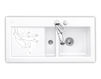 Countertop wash basin SUBWAY 60 Villeroy & Boch Kitchen 6712 02 KT Contemporary / Modern