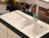 Countertop wash basin SUBWAY 60 XR Villeroy & Boch Kitchen 6721 01 KG Contemporary / Modern