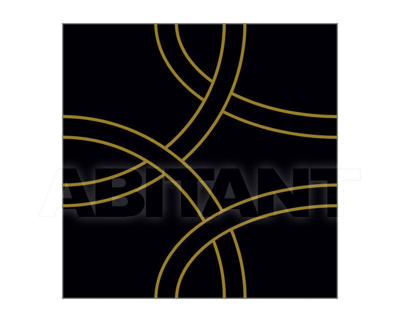 Buy Wall tile Ceramica Bardelli  DESIGN ARIANNA ORO Nero  1N 2