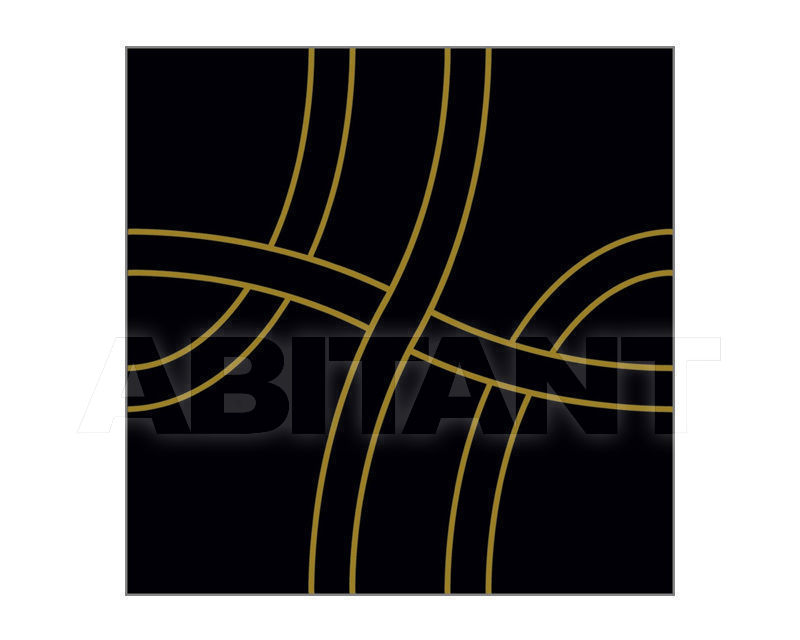 Buy Wall tile Ceramica Bardelli  DESIGN ARIANNA ORO Nero  1N 7