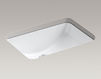 Built-in wash basin Ladena K-2214-96 Ivory Built-in wash basin Ladena Kohler 2015 K-2214-96 Contemporary / Modern