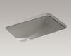 Built-in wash basin Ladena K-2214-58 Dark gray Built-in wash basin Ladena Kohler 2015 K-2214-58 Contemporary / Modern