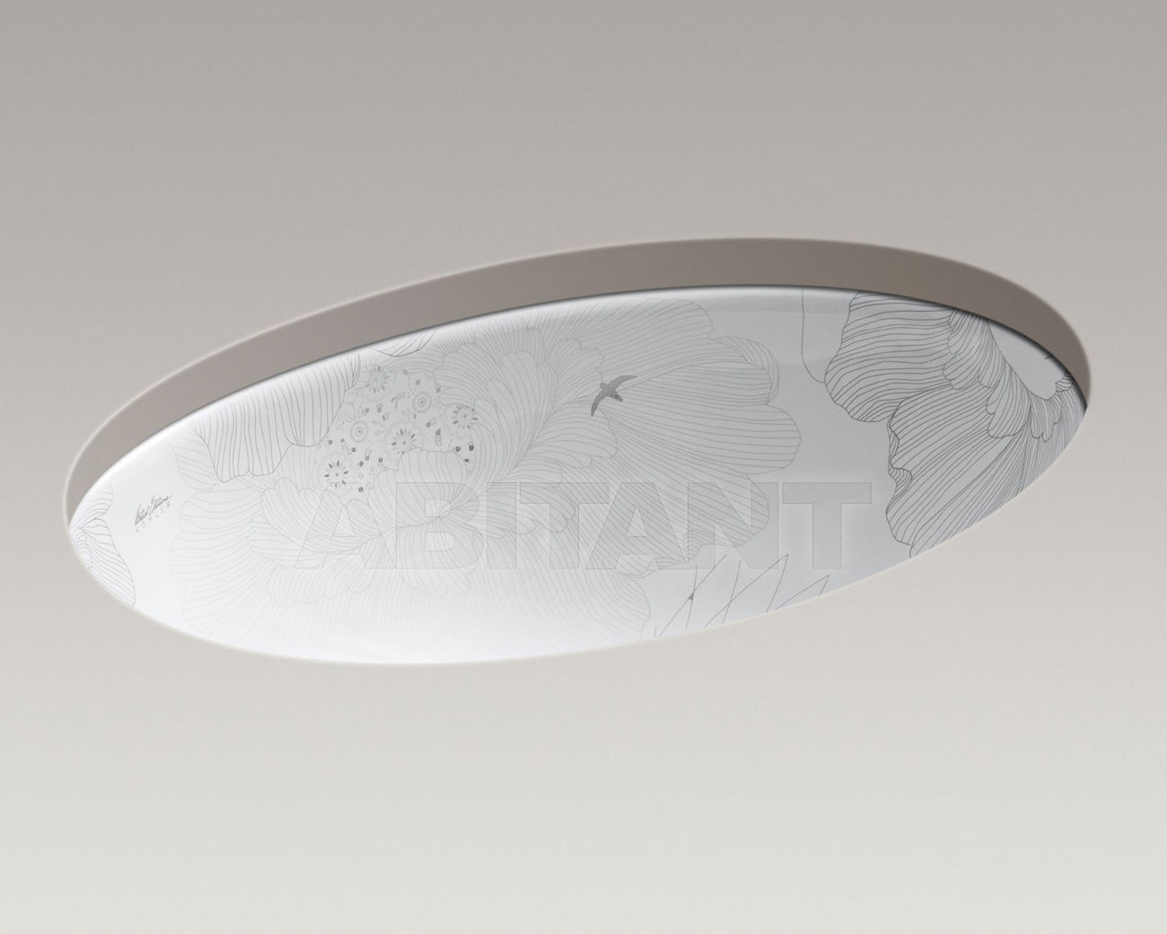 Built-in wash basin Empress Bouquet K-14273-SMC-0 price on request Buy Built-in wash basin Empress Bouquet Kohler 2015 K-14273-SMC-0