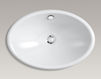 Countertop wash basin Iron Plains Kohler 2015 K-5403-W-0 Contemporary / Modern
