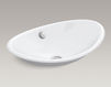 Countertop wash basin Iron Plains Kohler 2015 K-5403-W-FF Contemporary / Modern