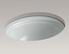 Built-in wash basin Devonshire Kohler 2015 K-2336-0 Contemporary / Modern