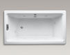 Hydromassage bathtub Tea-for-Two K-856-H2-95 Gray Hydromassage bathtub Tea-for-Two Kohler 2015 K-856-H2-95 Contemporary / Modern