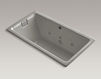Hydromassage bathtub Tea-for-Two K-856-H2-95 Gray Hydromassage bathtub Tea-for-Two Kohler 2015 K-856-H2-95 Contemporary / Modern