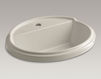 Countertop wash basin Tresham K-2992-1-95 Gray Countertop wash basin Tresham Kohler 2015 K-2992-1-95 Contemporary / Modern