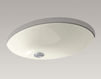 Built-in wash basin Caxton K-2211-G9 Light beige Built-in wash basin Caxton Kohler 2015 K-2211-G9 Contemporary / Modern