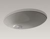 Built-in wash basin Caxton K-2211-95 Gray Built-in wash basin Caxton Kohler 2015 K-2211-95 Contemporary / Modern