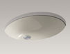 Built-in wash basin Caxton K-2211-33 Light beige Built-in wash basin Caxton Kohler 2015 K-2211-33 Contemporary / Modern