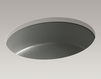 Built-in wash basin Verticyl K-2881-K4 Dark gray Built-in wash basin Verticyl Kohler 2015 K-2881-K4 Contemporary / Modern