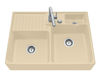 Built-in wash basin DOUBLE-BOWL SINK Villeroy & Boch Kitchen 6323 92 S3 Contemporary / Modern