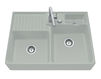 Built-in wash basin DOUBLE-BOWL SINK Villeroy & Boch Kitchen 6323 92 S5 Contemporary / Modern