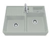 Built-in wash basin DOUBLE-BOWL SINK Villeroy & Boch Kitchen 6323 91 KT Contemporary / Modern