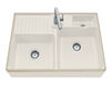 Built-in wash basin DOUBLE-BOWL SINK Villeroy & Boch Kitchen 6323 91 S5 Contemporary / Modern