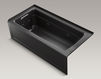 Hydromassage bathtub Archer K-1949-HLA-58 Dark gray Hydromassage bathtub Archer Kohler 2015 K-1949-HLA-58 Contemporary / Modern