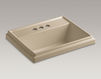 Countertop wash basin Tresham K-2991-4-58 Dark gray Countertop wash basin Tresham Kohler 2015 K-2991-4-58 Contemporary / Modern