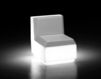 Terrace chair BIG CUT MODULE Plust LIGHTS 8280 A4182+YELLOW Minimalism / High-Tech