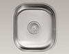 Built-in wash basin Undertone K-3336-NA Silver Built-in wash basin Undertone Kohler 2015 K-3336-NA Contemporary / Modern
