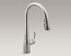 Kitchen mixer Simplice Kohler 2015 K-597-CP Contemporary / Modern