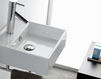 Wall mounted wash basin Gomera The Bath Collection Porcelana 0017D Contemporary / Modern