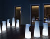 Bar stool FURA Plust LIGHTS 8294 A4364+BLUE Minimalism / High-Tech