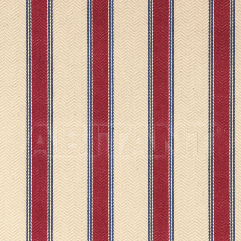 Buy Portiere fabric Blazer Stripe  Henry Bertrand Ltd Classical blazer stripe peony/airforce